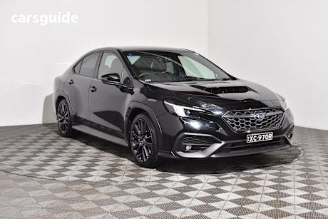 Black 2022 Subaru WRX Sedan RS 4WD