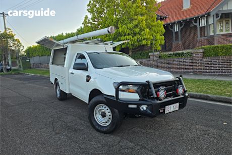 White 2018 Ford Ranger Ute Tray XL