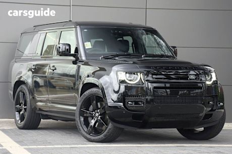 Black 2025 Land Rover Defender Wagon 130 D350 X-Dynamic Se (257Kw)