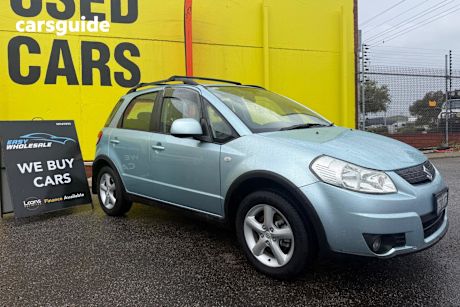 Blue 2008 Suzuki SX4 Hatch 4X4