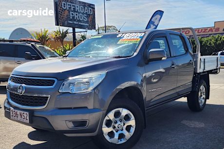 Grey 2013 Holden Colorado Ute Tray LX 4X4