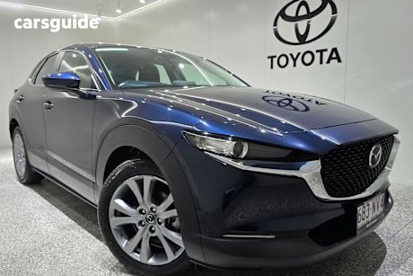 Blue 2023 Mazda CX-30 Wagon G20 Evolve (Fwd)