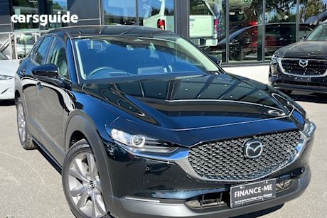 Black 2025 Mazda CX-30 SUV G20 EVOLVE F