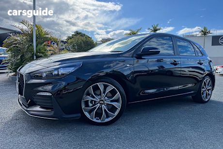 Black 2022 Hyundai I30 Hatch N LINE PREMIUM F