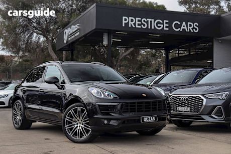 Black 2016 Porsche Macan SUV S DIESEL 4WD
