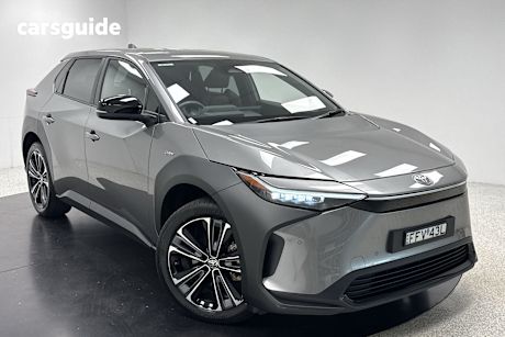 Silver 2023 Toyota BZ4X SUV F