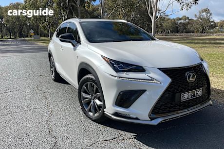 White 2021 Lexus NX SUV NX300H F SPORT F