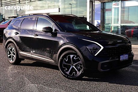 Black 2024 Kia Sportage SUV HEV GT-LINE F
