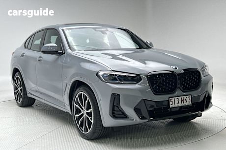 Grey 2024 BMW X4 SUV XDRIVE30I M SPORT 4X4