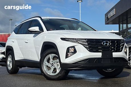 White 2022 Hyundai Tucson Wagon (Fwd)
