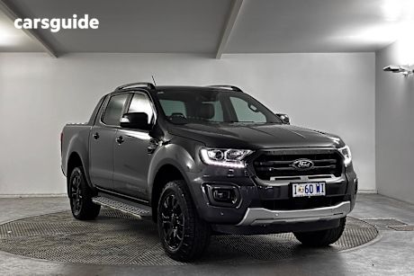 Grey 2019 Ford Ranger Double Cab Pick Up Wildtrak 2.0 (4X4)