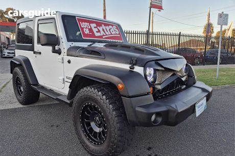 White 2011 Jeep Wrangler Softtop Sport (4X4)