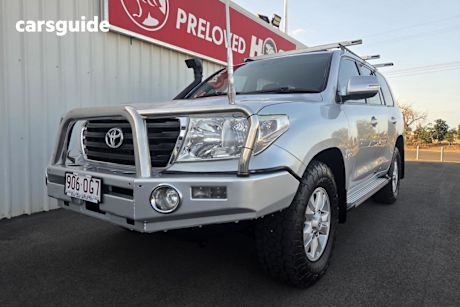Silver 2012 Toyota Landcruiser Wagon Gxl (4X4)