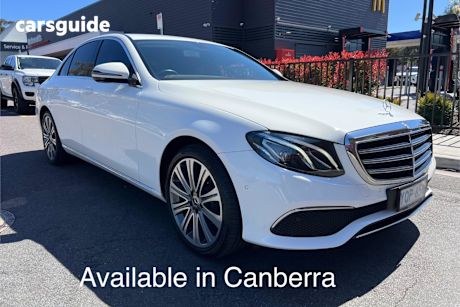 White 2018 Mercedes-Benz E-CLASS Sedan E220 D R