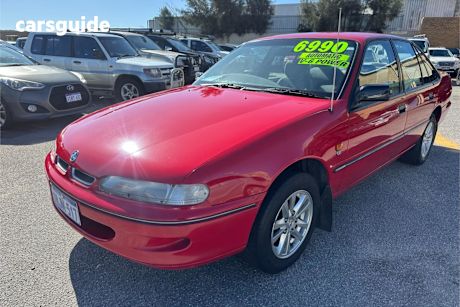 Red 1996 Holden Commodore Sedan Executive