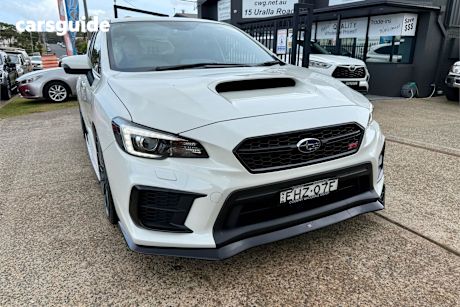 White 2020 Subaru WRX Sedan Sti Spec R (Wing) (Awd)