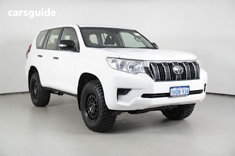 White 2022 Toyota Landcruiser Prado Wagon Gx