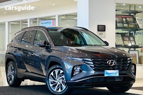 Grey 2024 Hyundai Tucson SUV ELITE 4X4