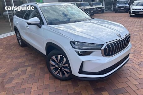 White 2025 Skoda Kodiaq SUV 140TSI SELECT 4X4