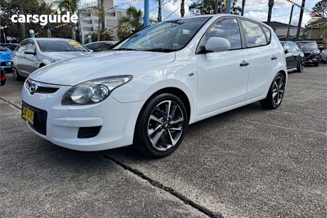 White 2011 Hyundai I30 Hatch SX F