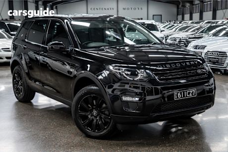 Black 2016 Land Rover Discovery Sport SUV TD4 SE 4X4