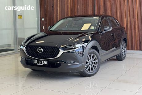 Black 2025 Mazda CX-30 Wagon G20 Pure (Fwd)