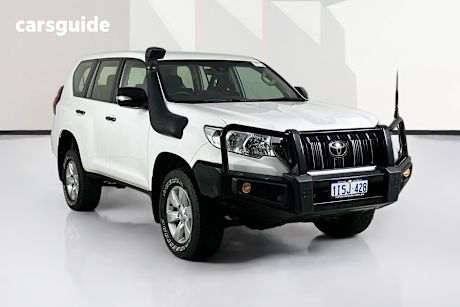 White 2022 Toyota Landcruiser Prado Wagon Gx 7 Seat