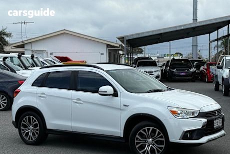 White 2017 Mitsubishi ASX SUV LS F