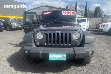 Silver 2014 Jeep Wrangler Softtop Sport (4X4)