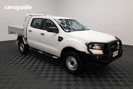 White 2019 Ford Ranger Double Cab Chassis Xl 3.2 (4X4)