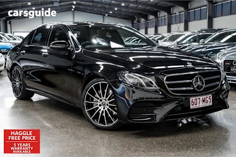 Black 2018 Mercedes-Benz E-CLASS Sedan E200 R