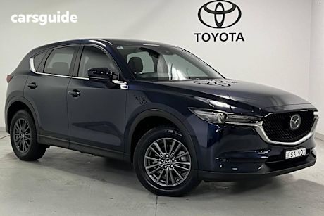Blue 2019 Mazda CX-5 Wagon Maxx Sport (4X4)