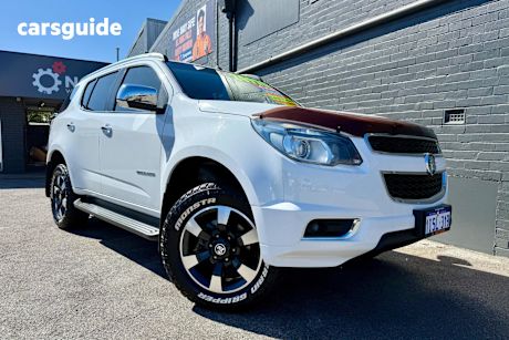 White 2016 Holden Colorado 7 Wagon Trailblazer (4X4)