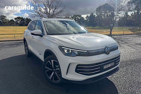 White 2025 Volkswagen Tiguan SUV 150TSI ELEGANCE 4WD