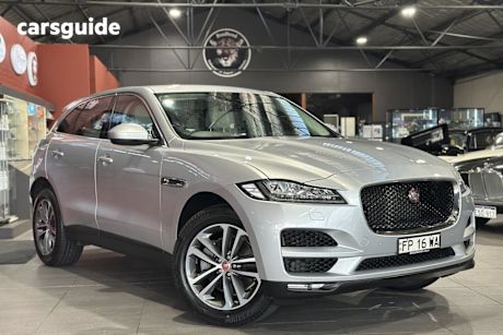 Silver 2016 Jaguar F-Pace Wagon 30D Portfolio