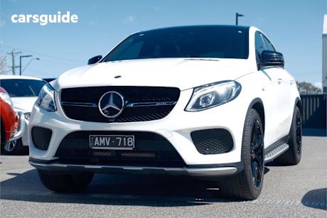 White 2018 Mercedes-Benz GLE-Class SUV GLE43 AMG 4WD