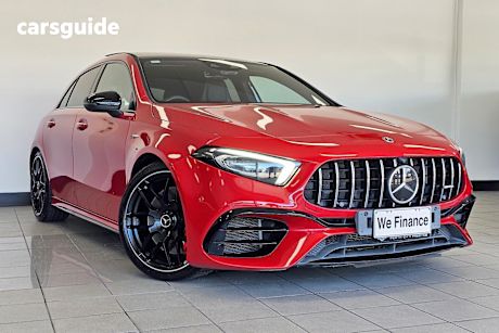 Red 2020 Mercedes-Benz A-CLASS Hatch A45 AMG S 4WD
