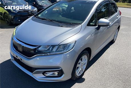 Silver 2018 Honda Fit Hatch HYBRID