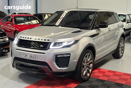 Silver 2016 Land Rover Range Rover Evoque Wagon Td4 180 Hse