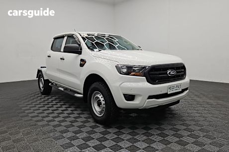 White 2021 Ford Ranger Ute Tray XL 4X4