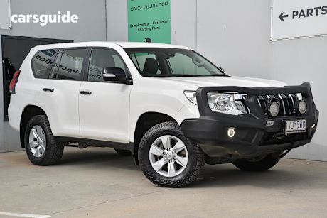 White 2021 Toyota Landcruiser Prado SUV GX 4X4