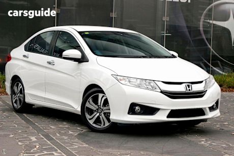 White 2015 Honda City Sedan VTI-L F