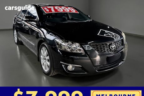Black 2009 Toyota Aurion Sedan At-X