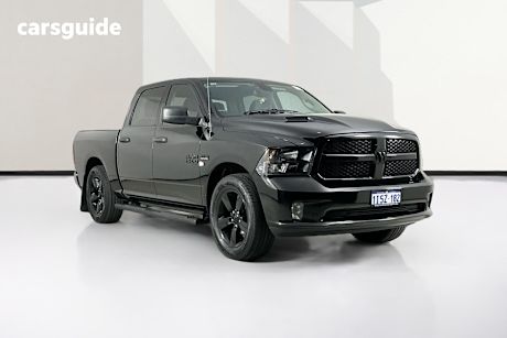 Black 2023 Ram 1500 Crew Cab Utility Express