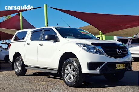 White 2018 Mazda BT-50 Dual Cab Utility Xt (4X2)
