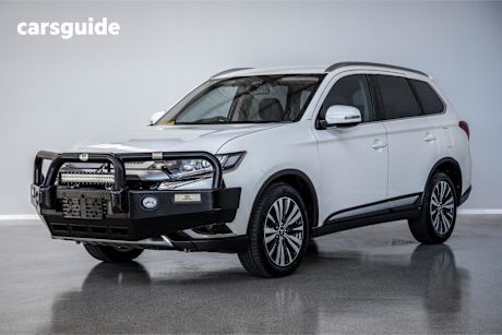 White 2020 Mitsubishi Outlander Wagon Ls 7 Seat (Awd)