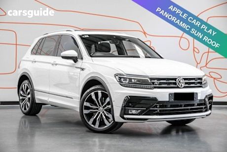 White 2019 Volkswagen Tiguan SUV 162TSI HIGHLINE 4WD