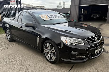 Black 2013 Holden UTE Utility Sv6
