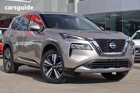 Silver 2024 Nissan X-Trail Wagon Ti (4Wd)