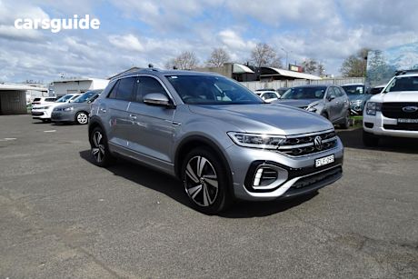 Silver 2024 Volkswagen T-ROC SUV 140TSI R-LINE 4WD